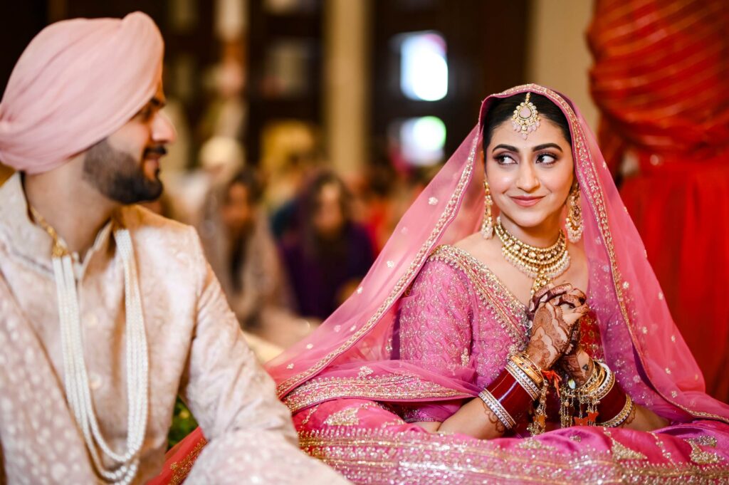 candid punjabi wedding delhi ncr