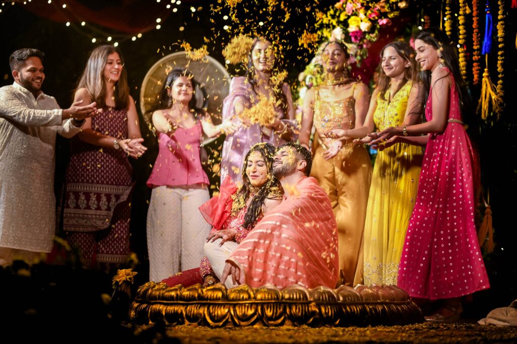 haldi ceremony punjabi wedding delhi ncr
