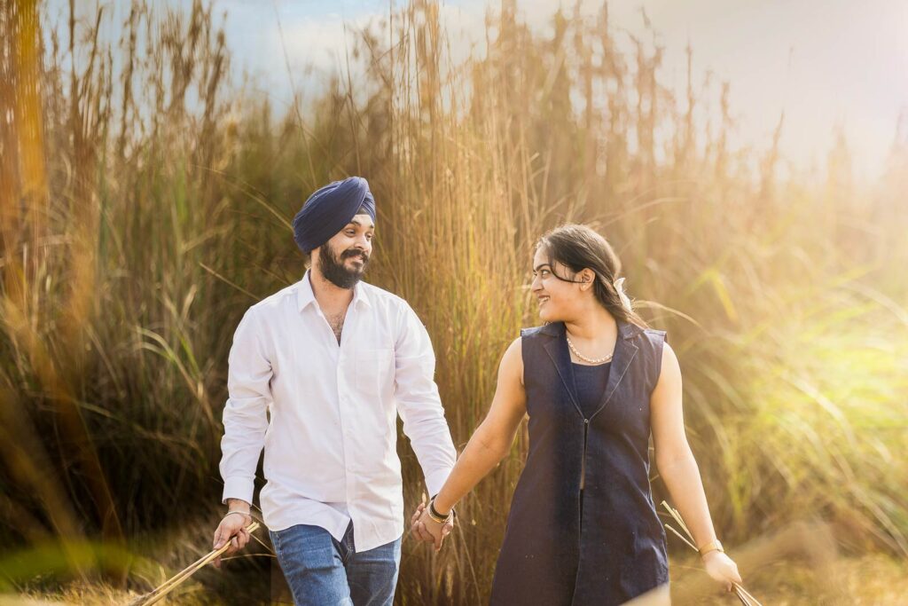 Abhijeet Simar candid pre wedding moment