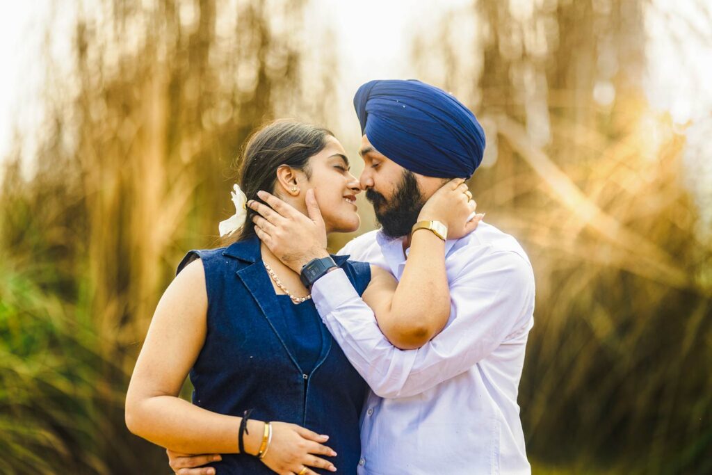 Abhijeet Simar romatnic pre wedding moment