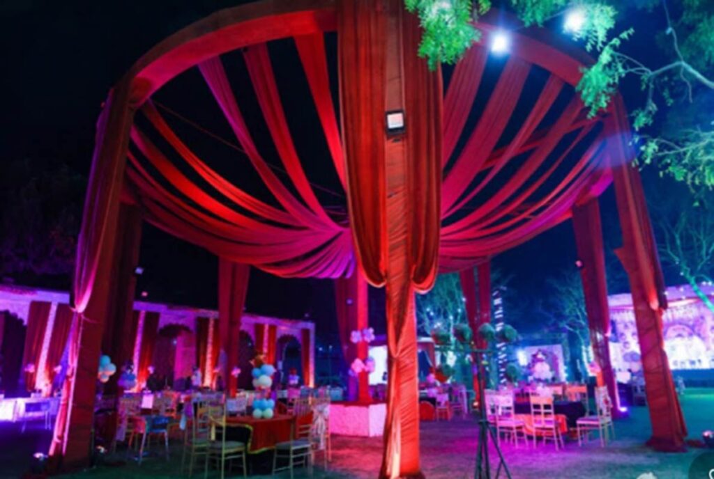 hotel rajhans faridabad wedding venue exterior