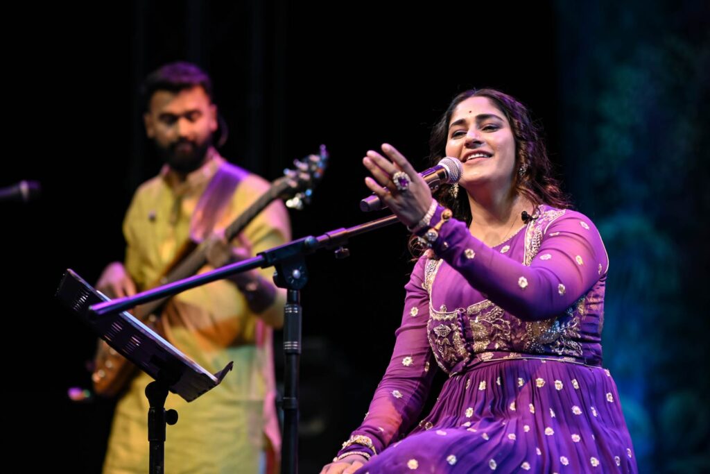 pratibha singh baghel performing live at ragas by the river