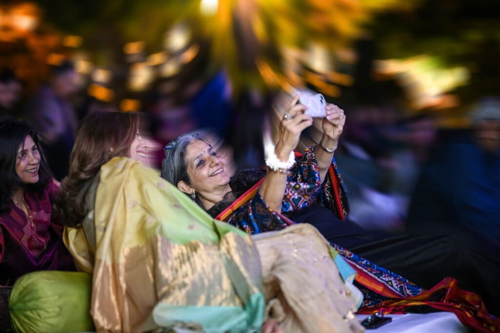 guests enjoying live performances at ragas by the river