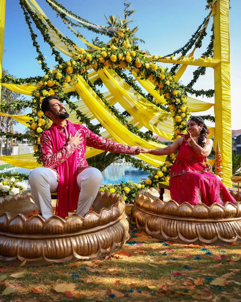 Rishabh and Shivangi wedding at Hotel Rajhans Faridabad