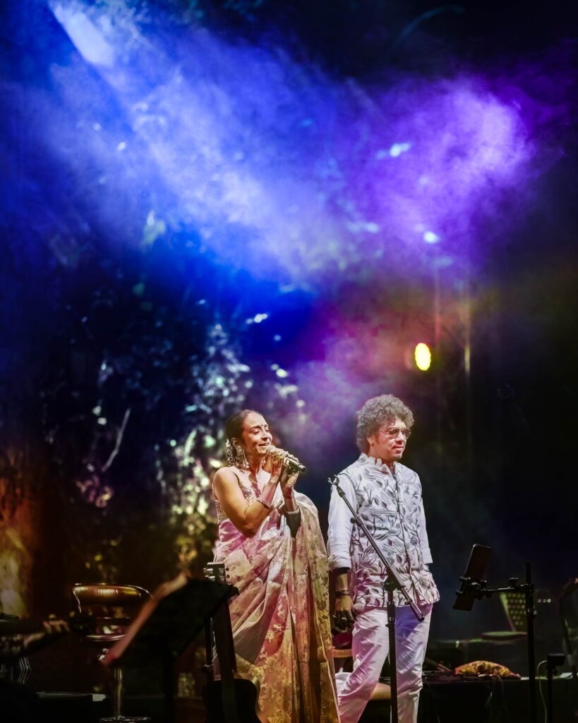 suchitra pillai performing live with papon at ragas by the river