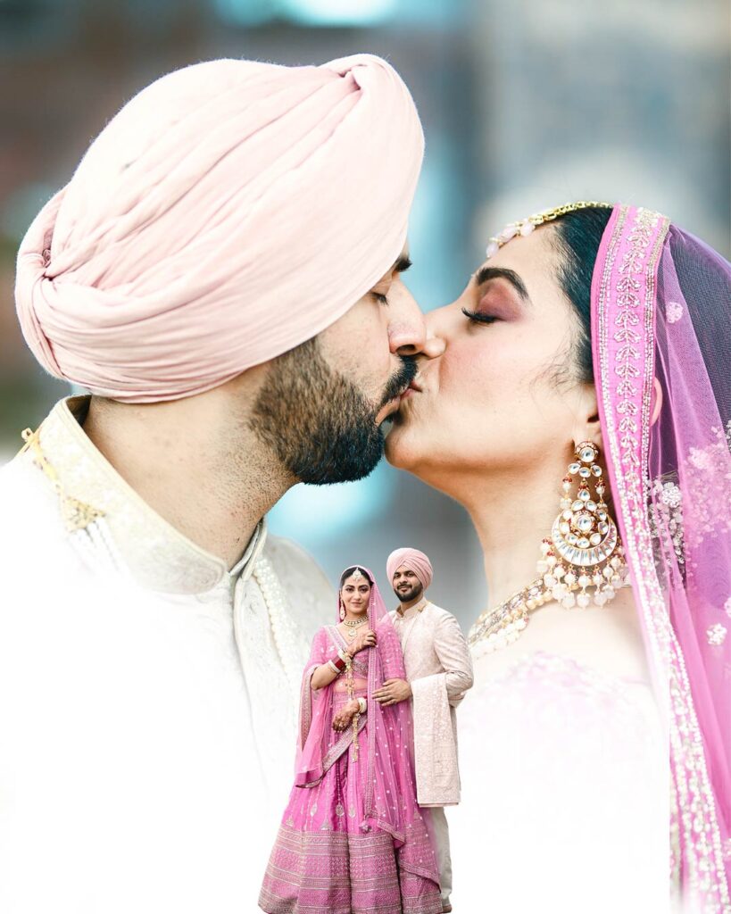 Candid wedding portrait Tivoli Grand Faridabad