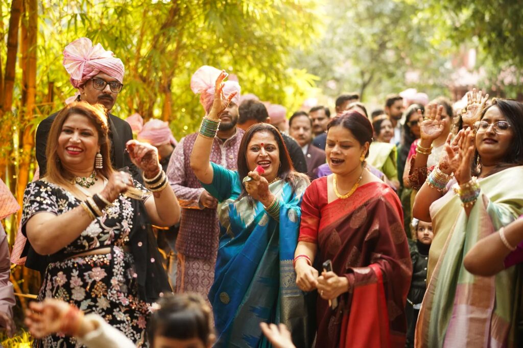 Luxury destination wedding ceremony Corbett