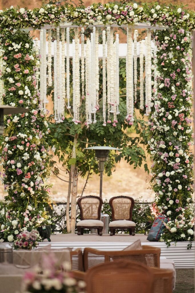 Wedding ceremony at Taj Resort and Spa Corbett