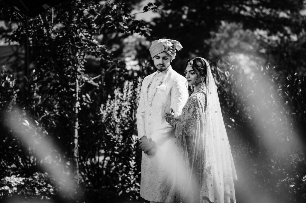 international wedding couple portrait shoot by a photographer from Faridabad