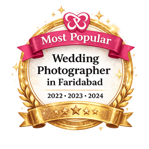 most popular wedding photographer in faridabad