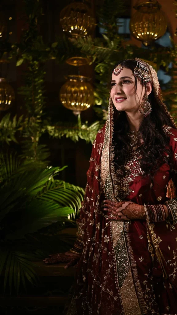 elegant protrait from Asim and Anna's traditional muslim wedding story