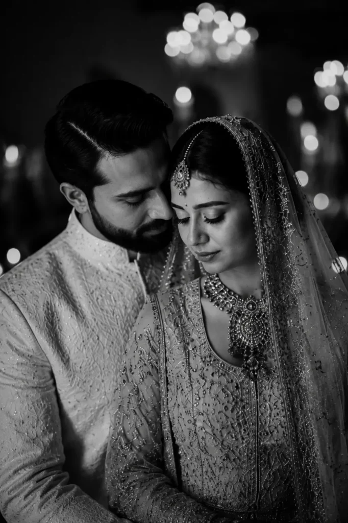 ghazal and shehzad in an emotional and intimate pse