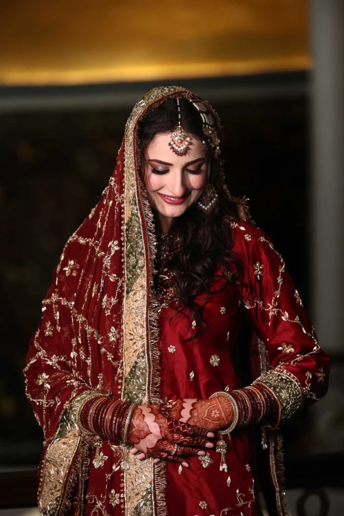 quiet moments before the nikah ceremony during Asim and Anna's wedding