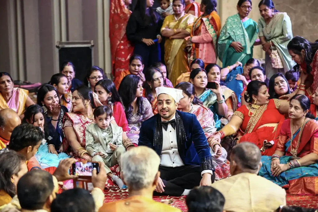 Wedding photograph with natural colours and authentic moments preserved through subtle editing