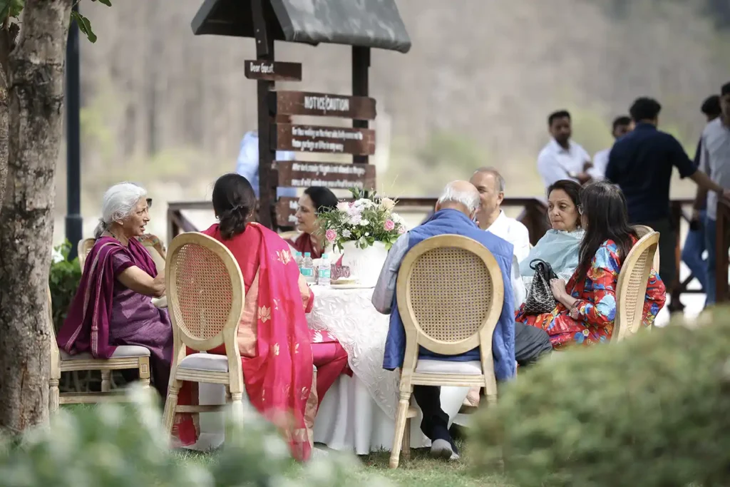Venue and natural surroundings of Ragas by the River, an immersive Indian classical music and cultural experience documented by Asad Ansari.
